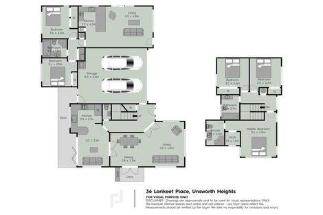 Photo of property in 36 Lorikeet Place, Unsworth Heights, Auckland, 0632