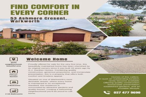 Photo of property in 53 Ashmore Crescent, Warkworth, 0910