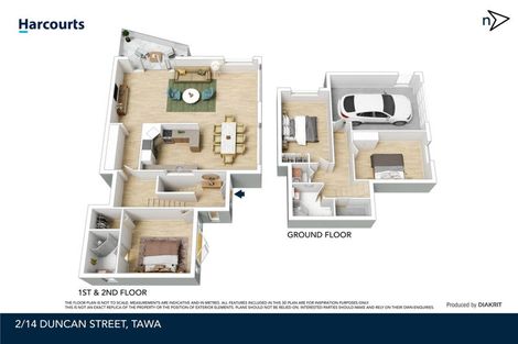 Photo of property in 2/14 Duncan Street, Tawa, Wellington, 5028