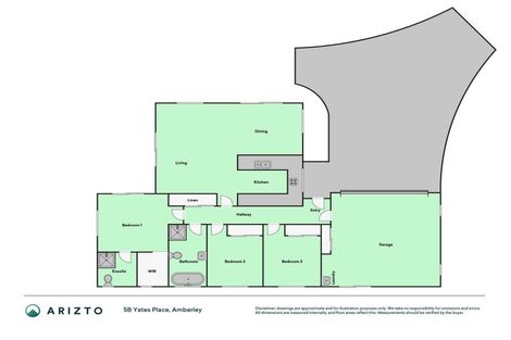 Photo of property in 5b Yates Place, Amberley, 7410