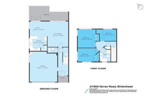 Photo of property in 2/100a Verran Road, Birkdale, Auckland, 0626