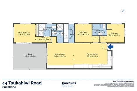 Photo of property in 44 Taukahiwi Road, Pukekohe, 2120