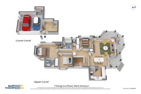 Photo of property in 7 Seagrove Road, West Harbour, Auckland, 0618