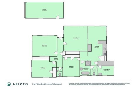 Photo of property in 34a Fitzherbert Avenue, Springvale, Whanganui, 4501