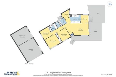 Photo of property in 2 Longreach Drive, Sunnyvale, Auckland, 0612