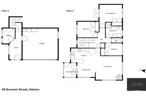 Photo of property in 45 Brunner Street, Nelson South, Nelson, 7010