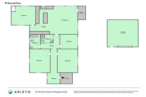 Photo of property in 27 Kitchener Street, Whanganui East, Whanganui, 4500