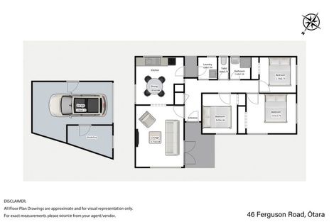 Photo of property in 46 Ferguson Road, Otara, Auckland, 2023