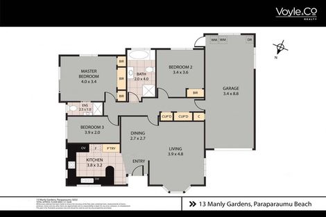 Photo of property in 13 Manly Garden, Paraparaumu Beach, Paraparaumu, 5032