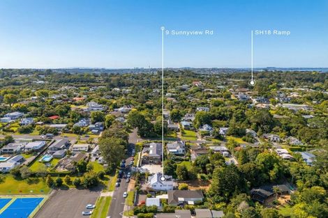 Photo of property in 9 Sunnyview Road, Greenhithe, Auckland, 0632