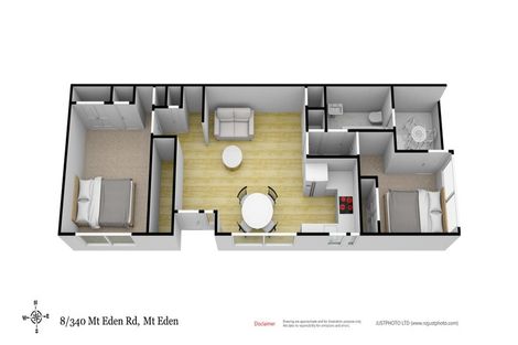Photo of property in 8/340 Mount Eden Road, Mount Eden, Auckland, 1024