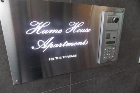 Photo of property in Hume House, 10/152 The Terrace, Wellington Central, Wellington, 6011