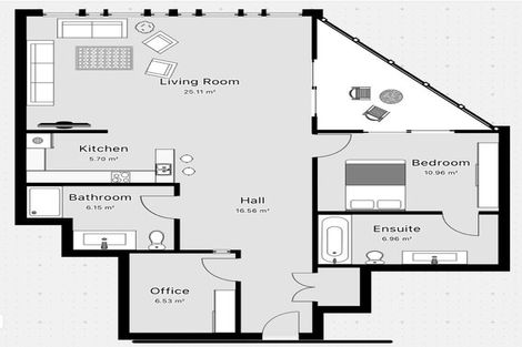 Photo of property in De Vere Apartments, 7/23 Tennyson Street, Te Aro, Wellington, 6011