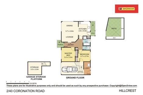 Photo of property in 2/40 Coronation Road, Hillcrest, Auckland, 0627