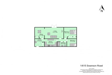 Photo of property in 1/615 Swanson Road, Swanson, Auckland, 0612