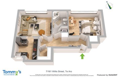 Photo of property in Invincible House, 7/161 Willis Street, Te Aro, Wellington, 6011