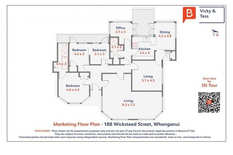 Photo of property in 188 Wicksteed Street, Whanganui, 4500