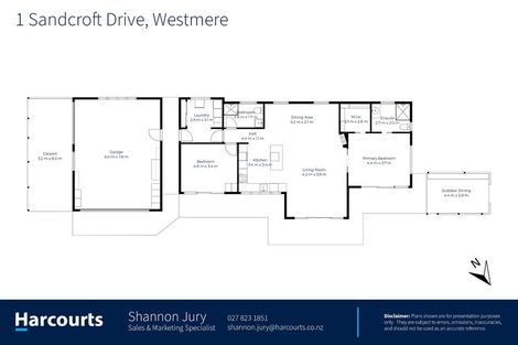 Photo of property in 1 Sandcroft Drive, Westmere, Whanganui, 4501