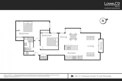 Photo of property in Republic2, 8g/11 Tennyson Street, Te Aro, Wellington, 6011