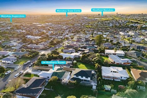 Photo of property in 24 Rothery Road, Hillpark, Auckland, 2102