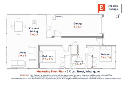 Photo of property in 6 Cross Street, Castlecliff, Whanganui, 4501