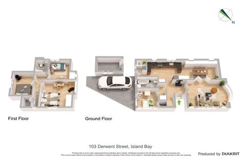 Photo of property in 103 Derwent Street, Island Bay, Wellington, 6023