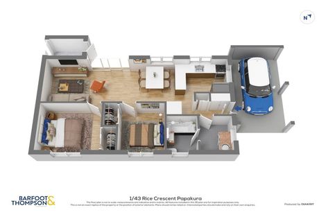 Photo of property in 1/43 Rice Crescent, Papakura, 2110