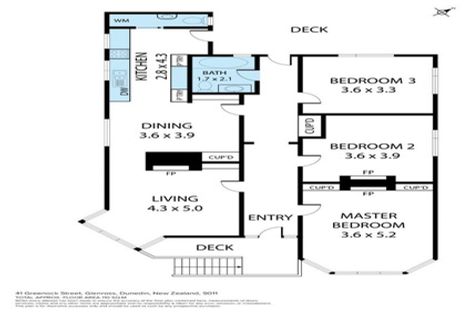 Photo of property in 41 Greenock Street, Glenross, Dunedin, 9011