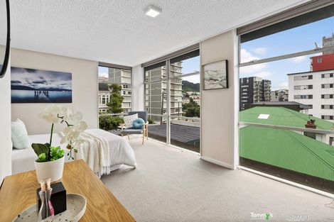 Photo of property in Jellicoe Towers, 191 The Terrace, Wellington Central, Wellington, 6011