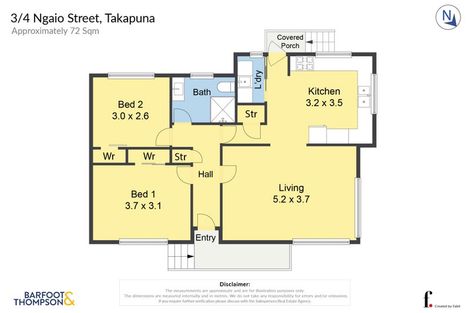 Photo of property in 3/4 Ngaio Street, Takapuna, Auckland, 0622