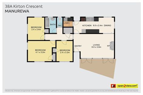 Photo of property in 1/38 Kirton Crescent, Manurewa, Auckland, 2102