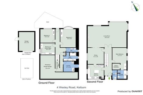 Photo of property in 4 Wesley Road, Kelburn, Wellington, 6012