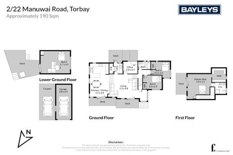 Photo of property in 1/22 Manuwai Road, Torbay, Auckland, 0630
