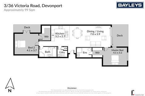 Photo of property in 3/36 Victoria Road, Devonport, Auckland, 0624