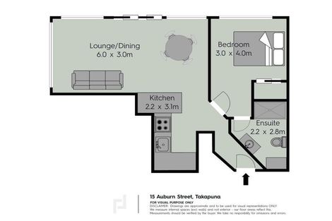 Photo of property in 2/15e Auburn Street, Takapuna, Auckland, 0622