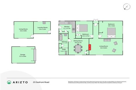 Photo of property in 20 Seafront Road, Castlecliff, Whanganui, 4501