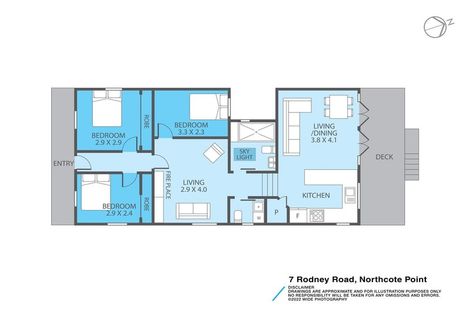 Photo of property in 7 Rodney Road, Northcote Point, Auckland, 0627