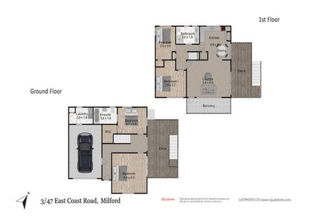 Photo of property in 3/47 East Coast Road, Milford, Auckland, 0620