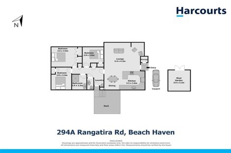 Photo of property in 294a Rangatira Road, Beach Haven, Auckland, 0626