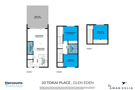 Photo of property in 33 Tokai Place, Glen Eden, 0602