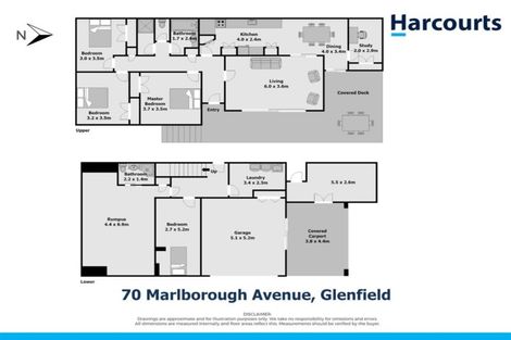 Photo of property in 70 Marlborough Avenue, Glenfield, Auckland, 0629