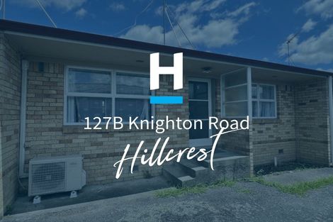 Photo of property in 127b Knighton Road, Hillcrest, Hamilton, 3216