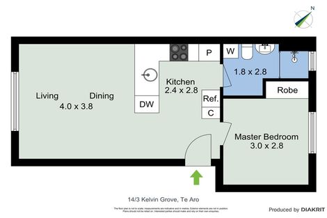 Photo of property in 14/3 Kelvin Grove, Te Aro, Wellington, 6011