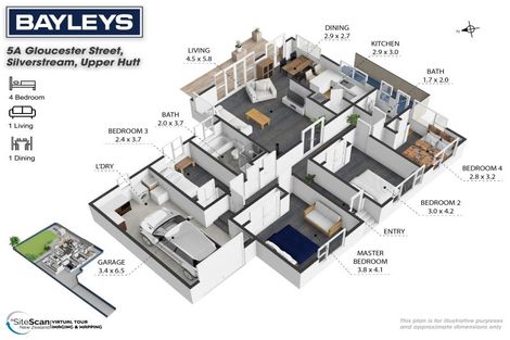 Photo of property in 5a Gloucester Street, Silverstream, Upper Hutt, 5019