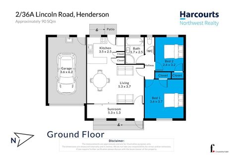 Photo of property in 2/36a Lincoln Road, Henderson, Auckland, 0610