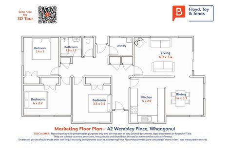 Photo of property in 42 Wembley Place, Whanganui East, Whanganui, 4500