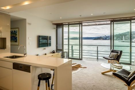 Photo of property in Clyde Quay Wharf, 1a/7 Clyde Quay Wharf, Te Aro, Wellington, 6011