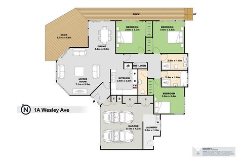 Photo of property in 1a Wesley Avenue, Mount Albert, Auckland, 1025