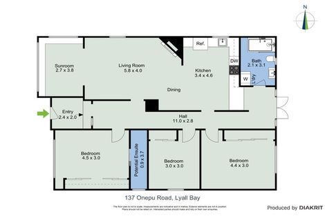 Photo of property in 137 Onepu Road, Lyall Bay, Wellington, 6022