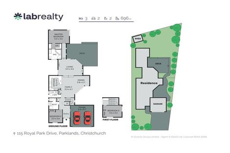 Photo of property in 115 Royal Park Drive, Parklands, Christchurch, 8083